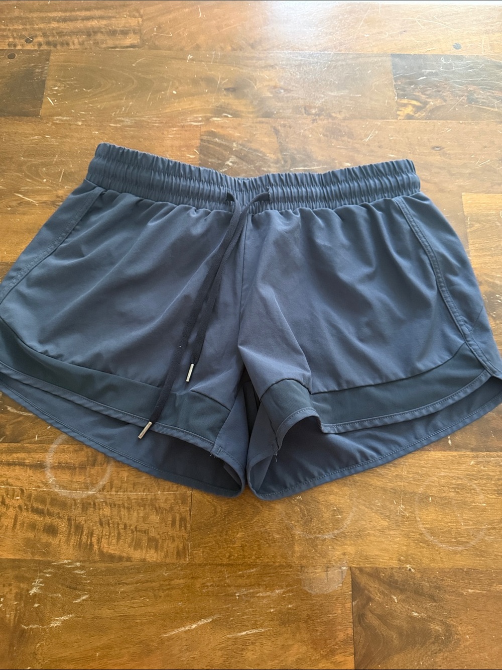 CRZ YOGA Navy Athletic Running Shorts
